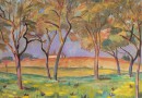 Fernand Riard – Post-Impressionist Spring Landscape (sold)